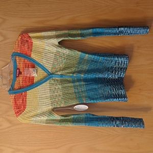 NWT Staud Cargo Sweater Rainbow S